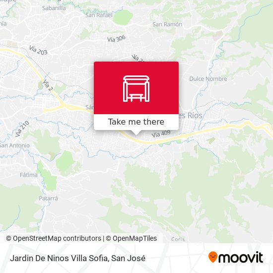 Jardin De Ninos Villa Sofia map