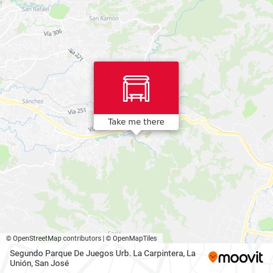 Segundo Parque De Juegos Urb. La Carpintera, La Unión map