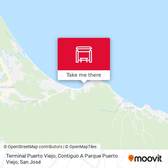 Terminal Puerto Viejo, Contiguo A Parque Puerto Viejo map