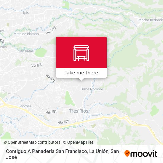 Contiguo A Panadería San Francisco, La Unión map