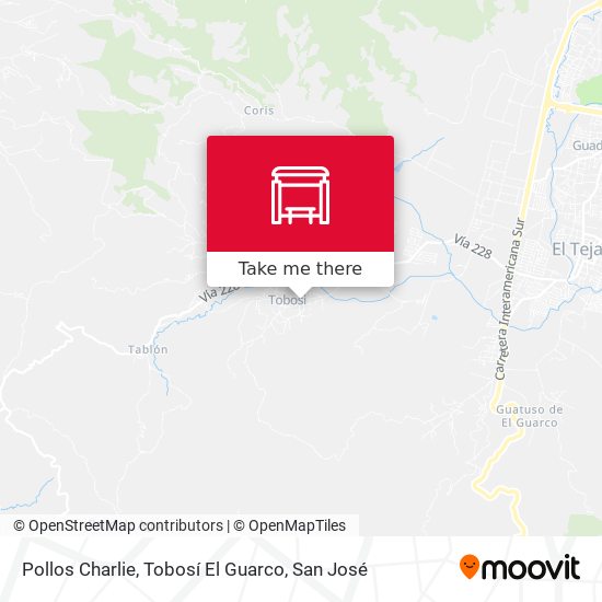 Pollos Charlie, Tobosí El Guarco map