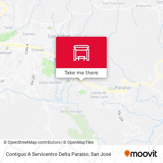 Contiguo A Servicentro Delta Paraíso map