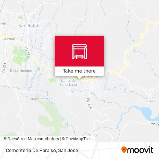 Cementerio De Paraíso map