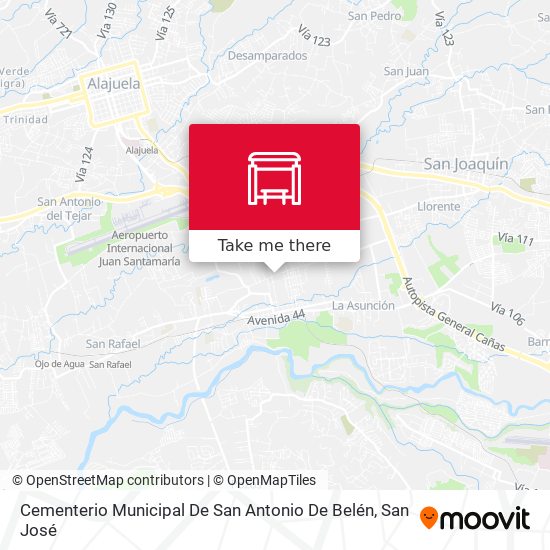 Cementerio Municipal De San Antonio De Belén map