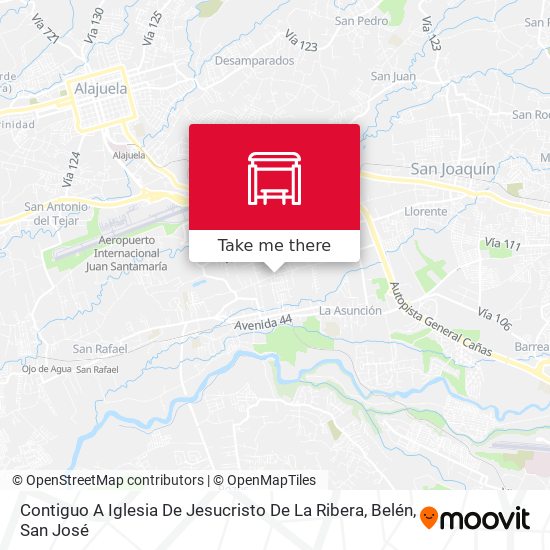 Contiguo A Iglesia De Jesucristo De La Ribera, Belén map