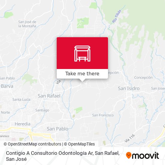 Contigio A Consultorio Odontología Ar, San Rafael map