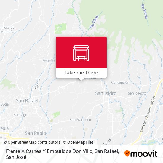 Frente A Carnes Y Embutidos Don Villo, San Rafael map