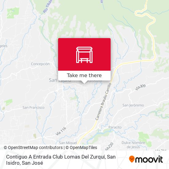 Contiguo A Entrada Club Lomas Del Zurquí, San Isidro map
