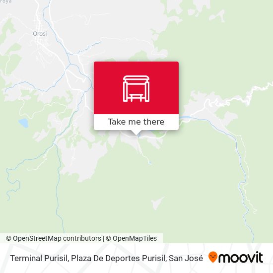 Mapa de Terminal Purisil, Plaza De Deportes Purisil