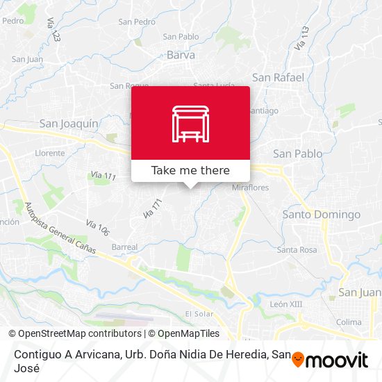Contiguo A Arvicana, Urb. Doña Nidia De Heredia map