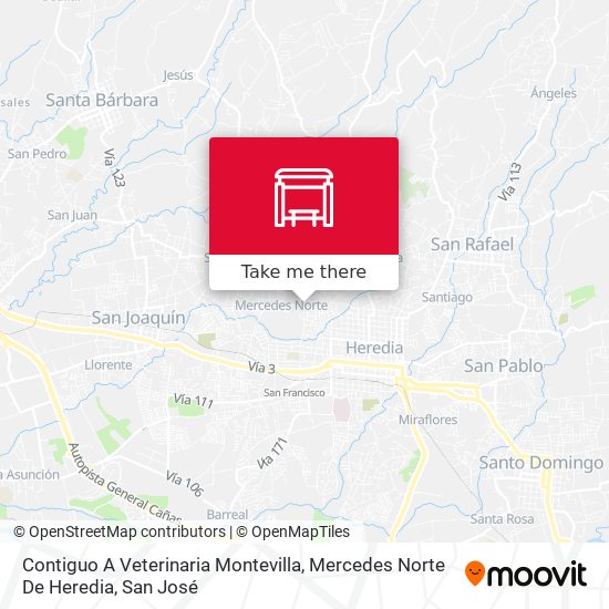 Contiguo A Veterinaria Montevilla, Mercedes Norte De Heredia map