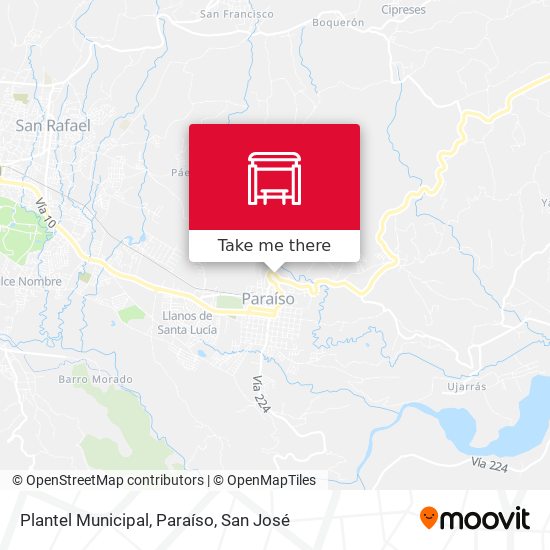 Plantel Municipal, Paraíso map