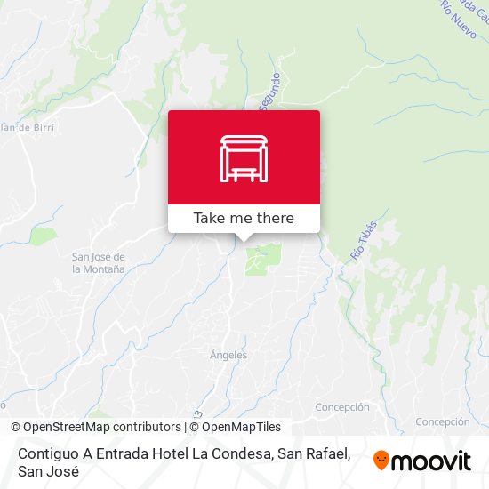 Contiguo A Entrada Hotel La Condesa, San Rafael map
