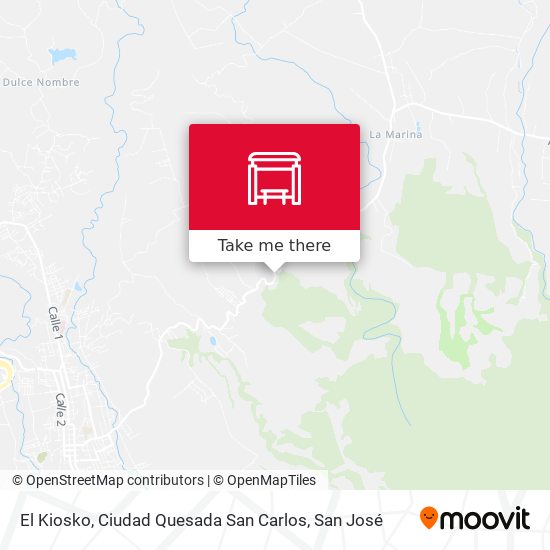 El Kiosko, Ciudad Quesada San Carlos map