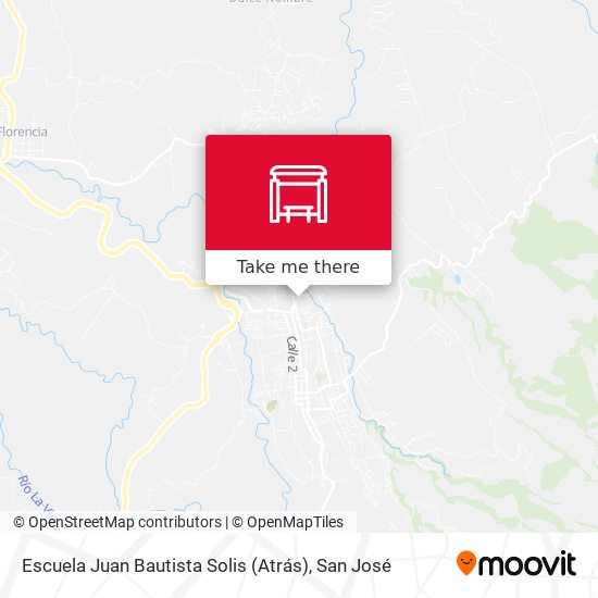 Escuela Juan Bautista Solis (Atrás) map