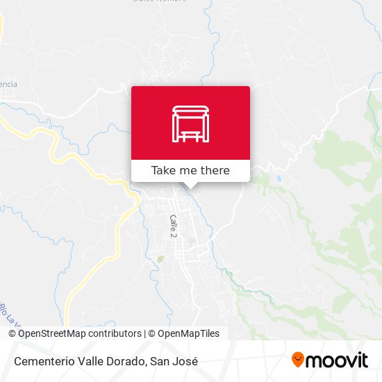 Cementerio Valle Dorado map