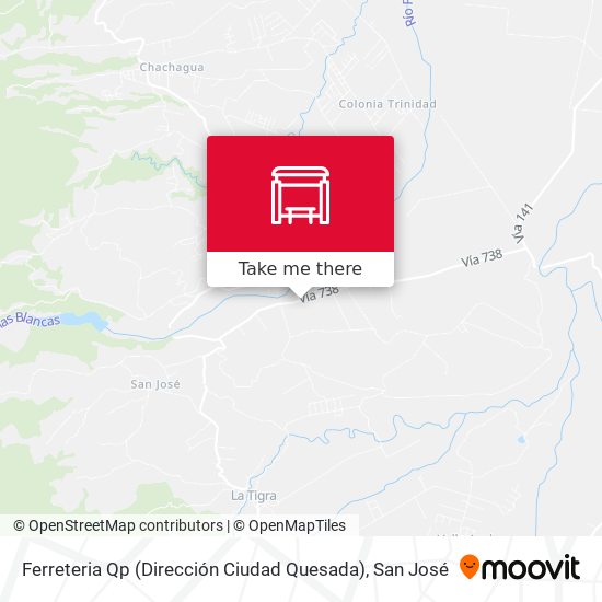 Ferreteria Qp (Dirección Ciudad Quesada) map