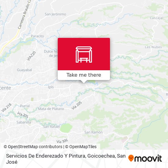 Servicios De Enderezado Y Pintura, Goicoechea map