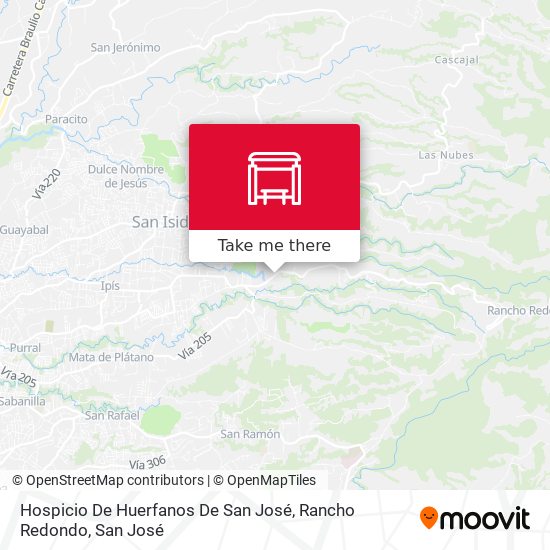 Hospicio De Huerfanos De San José, Rancho Redondo map