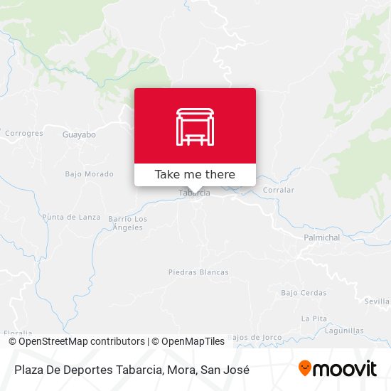 Plaza De Deportes Tabarcia, Mora map