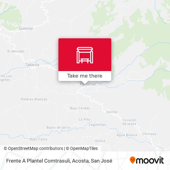 Frente A Plantel Comtrasuli, Acosta map