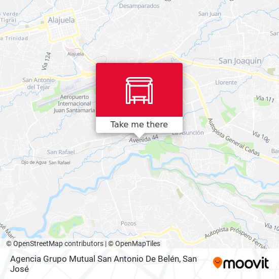 Agencia Grupo Mutual San Antonio De Belén map