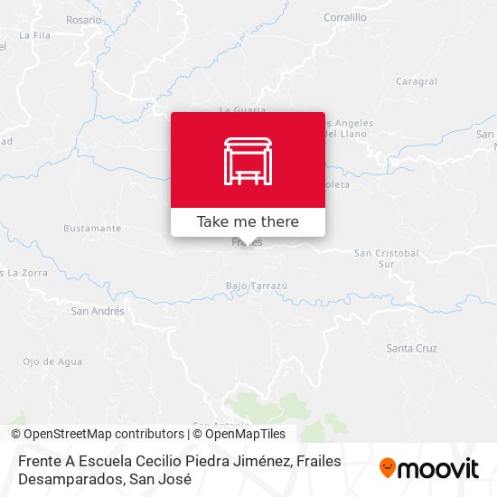Frente A Escuela Cecilio Piedra Jiménez, Frailes Desamparados map