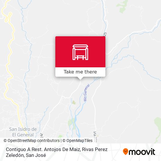 Contiguo A Rest. Antojos De Maiz, Rivas Perez Zeledón map