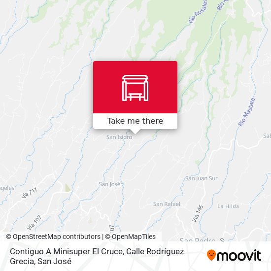 Mapa de Contiguo A Minisuper El Cruce, Calle Rodríguez Grecia