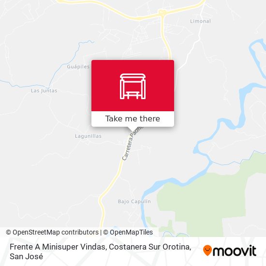 Frente A Minisuper Vindas, Costanera Sur Orotina map