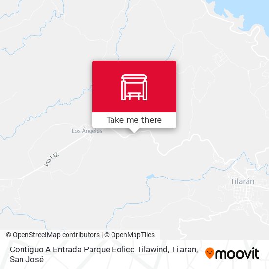 Contiguo A Entrada Parque Eolico Tilawind, Tilarán map