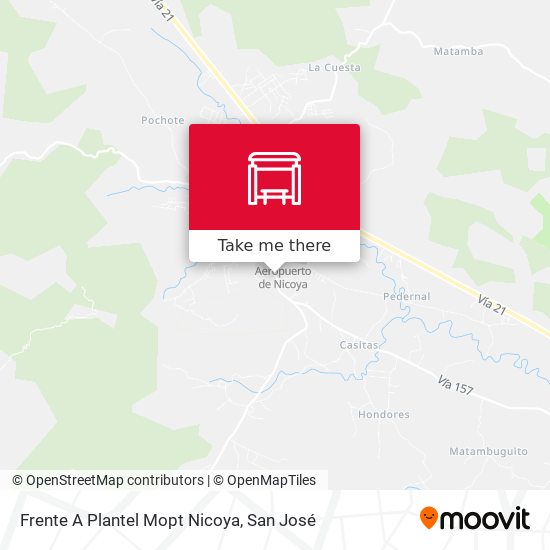 Frente A Plantel Mopt Nicoya map