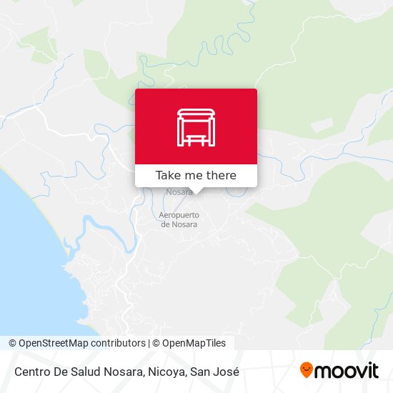 Mapa de Centro De Salud Nosara, Nicoya