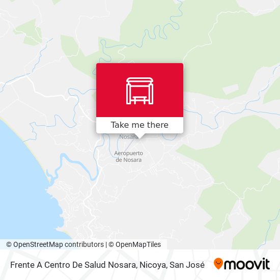 Frente A Centro De Salud Nosara, Nicoya map