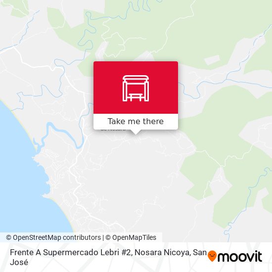 Frente A Supermercado Lebri #2, Nosara Nicoya map