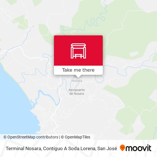 Terminal Nosara, Contiguo A Soda Lorena map