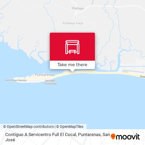 Contiguo A Servicentro Full El Cocal, Puntarenas map