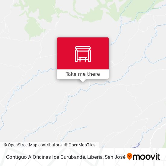 Contiguo A Oficinas Ice Curubandé, Liberia map