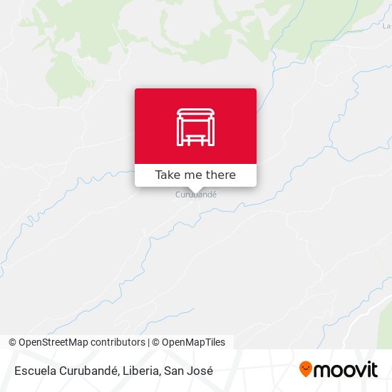 Escuela Curubandé, Liberia map