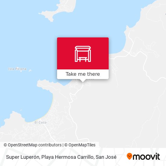 Mapa de Super Luperón, Playa Hermosa Carrillo