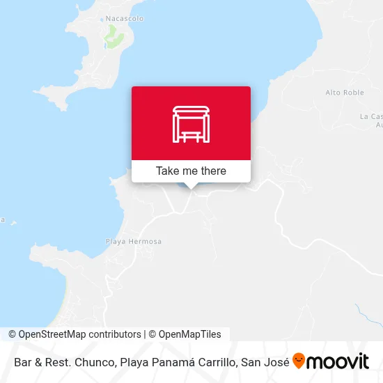 Bar & Rest. Chunco, Playa Panamá Carrillo map