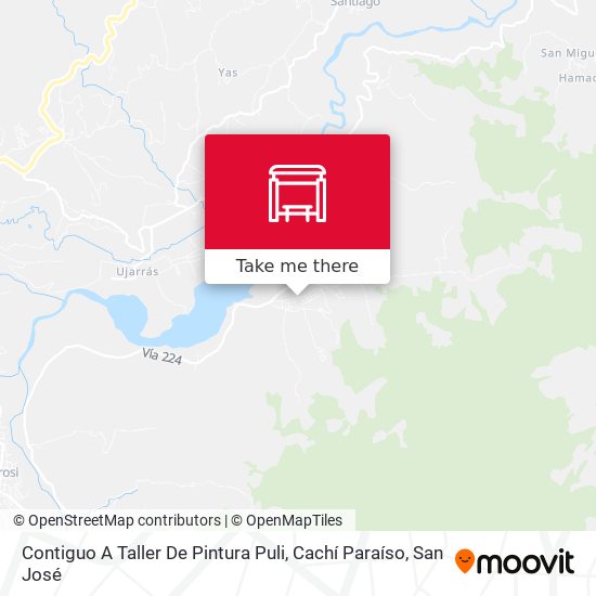 Mapa de Contiguo A Taller De Pintura Puli, Cachí Paraíso
