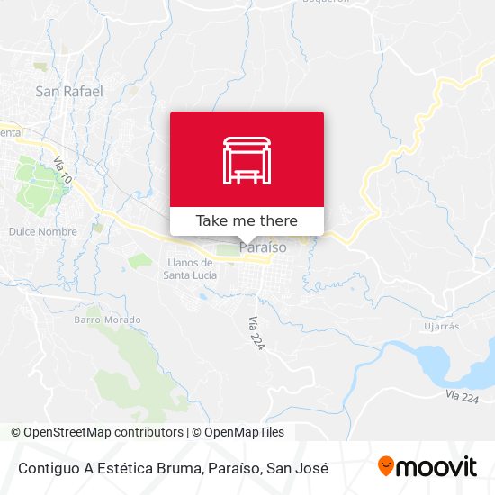 Contiguo A Estética Bruma, Paraíso map
