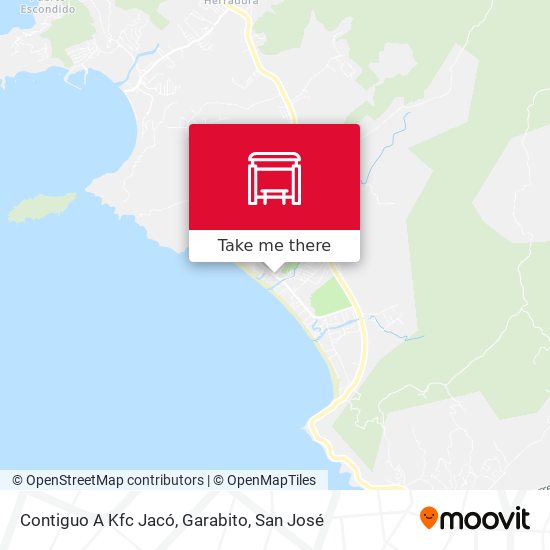 Mapa de Contiguo A Kfc Jacó, Garabito