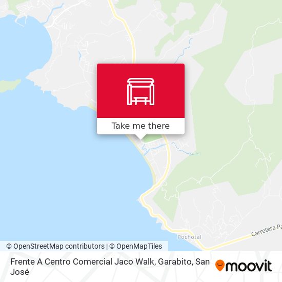 Frente A Centro Comercial Jaco Walk, Garabito map