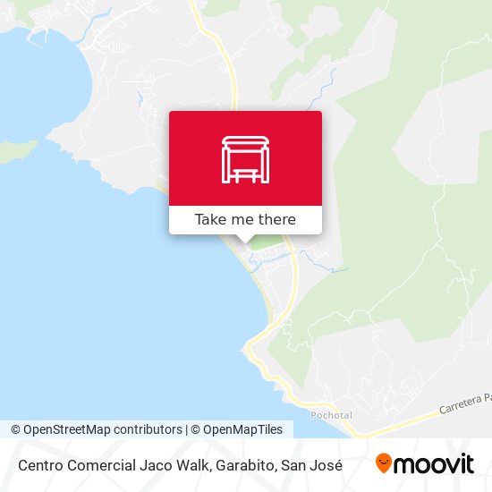 Centro Comercial Jaco Walk, Garabito map