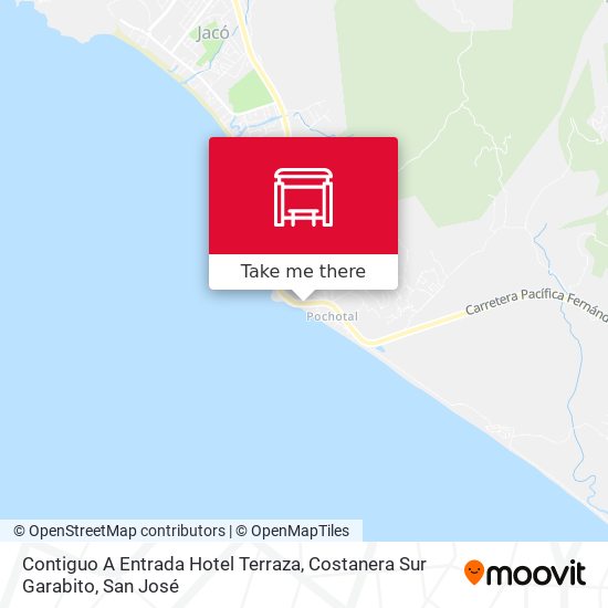 Contiguo A Entrada Hotel Terraza, Costanera Sur Garabito map