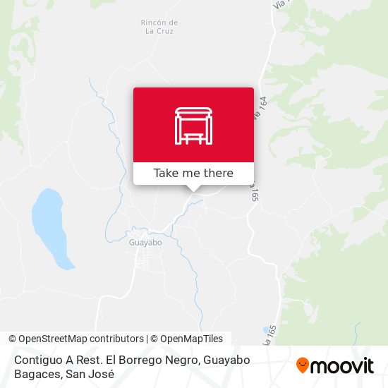 Contiguo A Rest. El Borrego Negro, Guayabo Bagaces map