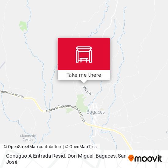 Contiguo A Entrada Resid. Don Miguel, Bagaces map