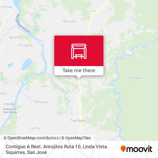 Contiguo A Rest. Antojitos Ruta 10, Linda Vista Siquirres map